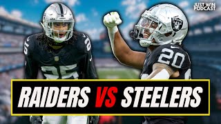 Raiders vs Steelers Week 6 Preview  Predictions XFactors and More [upl. by Neerol]