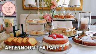 AFTERNOON TEA PART 2 TRADITIONAL BRITISH RECIPES [upl. by Atsilac]