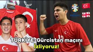 TÜRKİYE GÜRCİSTAN EURO2024 MAÇINI İZLİYOZZZ [upl. by Ylluz54]