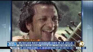 Indian sitar virtuoso Ravi Shankar dies at La Jolla hospital [upl. by Nediarb440]