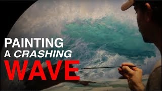 How to paint a crashing WAVE  Stage TWO MODELING [upl. by Regdor]