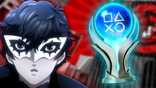 I Got EVERY Persona 5 Platinum Trophy in ONE Video [upl. by Schroer]