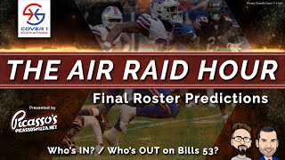 Buffalo Bills  Final Roster Predictions  ARH [upl. by Dnalevelc]