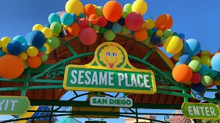 LIVE The NEW Sesame Street theme park  Sesame Place San Diego  Grand Opening Day  Full WalkThru [upl. by Shelley]