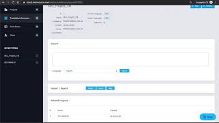 Creating TMAlignment in Memsource [upl. by Jeminah]