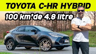 Toyota CHR Hybrid Test Sürüşü  100 kmde 48 litre yakıyor [upl. by Drahser810]