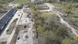 Alte Kaserne Krampnitz Abandoned barracks of the Soviet in Germany DJI Mavic Air 2 [upl. by Beauvais]