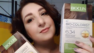 RECENSIONE BIOCLIN BIO COLORIST COLORAZIONE CAPELLI COME IN SALONE [upl. by Yednil]