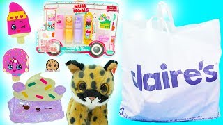 Claires Haul  Scented Num Noms Nail Polish Shopping Video [upl. by Parsifal]