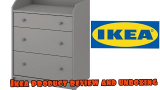 Hauga 3 drawer chest unboxing from IKEA [upl. by Silloc184]