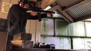 ATI MilSport AR15 ReviewShooting [upl. by Wittie]