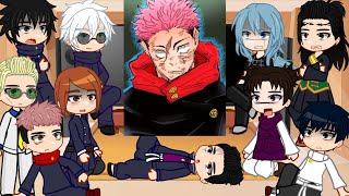 Part 34 Past Jujutsu Kaisen react to Itadori Yuji  Shibuya Arc  Gacha 🇺🇸 [upl. by Etteve]