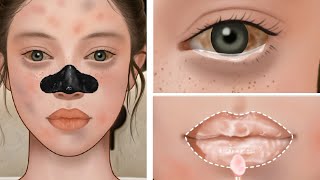 ASMR Causes and The best treatment for the girl who bought a fake face spa with a red face allergy [upl. by Lenni523]