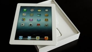 New iPad 3rd Gen 64GB White Unboxing [upl. by Wescott]