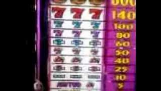 Jackpot on Double Hearts Slot machine at Pala Casino [upl. by Burwell]