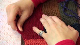 What Is a Ridge in Garter Stitch  Knitting amp Stitch Techniques [upl. by Nywg]