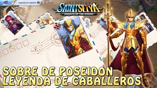 SOBRE DE POSEIDON NO PUEDEN ESCRIBIR PEOR LAS COSAS Saint Seiya Awakening KOTZ [upl. by Notsew576]