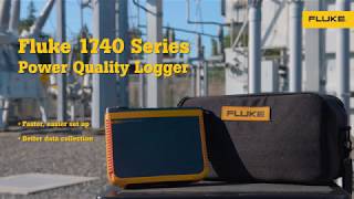 Power Quality Monitoring Fluke 1746 and 1748 Power Quality Loggers [upl. by Akahc]