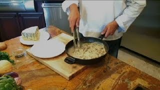 Veal Scallopini With Gorgonzola  Italian Cooking [upl. by Pincas677]