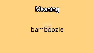 bamboozle meaning in English amp Telugu  Googul Dictionary dictionary meanings telugu english [upl. by Bren]