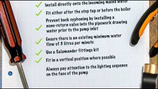 How to Install a HomeBoost Mains Booster Pump  Salamander Pumps [upl. by Oletha459]