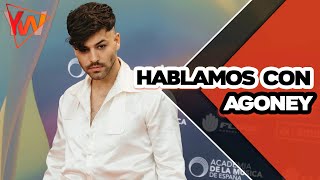 AGONEY habla de OT 2023 y de REDENCIÓN «Un nuevo género que va a descubrir el público conmigo» [upl. by Gyatt]