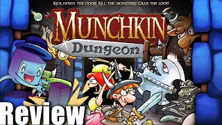 Munchkin Dungeon Review  with Tom Vasel [upl. by Maclay]