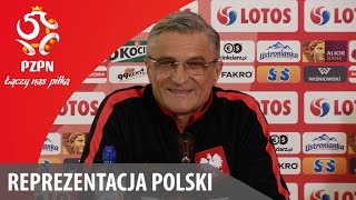 Konferencja reprezentacji Polski 16052016 [upl. by Aivun107]