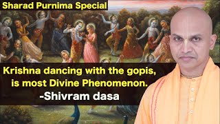 Understanding Krishnas RasaLila  Krishna Dancing with Gopis  Sharad Purnima  Shivaram Dasa [upl. by Asare]