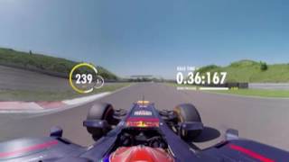 On board with Max Verstappen for a 360 lap of Zandvoort [upl. by Sadnac]