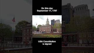 On this day September 17 1787 USA Constitution signed [upl. by Maier]