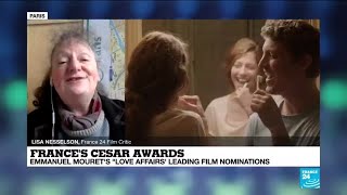 Frances Cesar Awards Emmanuel Mourets quotLove Affairsquot leading film nominations [upl. by Yelyr]