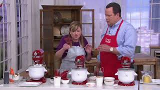 KitchenAid Ice Cream Maker Attachment with Ice Cream Scoop on QVC [upl. by Jannery]