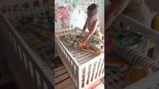 Aprenda a colocar a rede para berço 📌 dicas tips diy mom homedecor baby interiordesign [upl. by Eimmis]