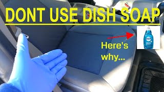 How to Clean cloth car seats at HOME Without Extractor [upl. by Anna-Maria]