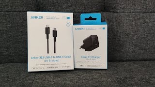 Anker 313 Charger  Anker 322 USB C Cable [upl. by Leary815]