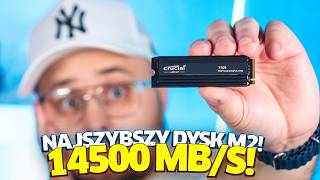 BESTIA PRĘDKOŚCI 💨 NAJSZYBSZY dysk M2 na rynku 💻 Crucial T705 [upl. by Isaac]