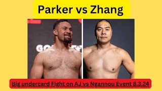 Parker amp Zhang set to Battle in Suadi  08 03 24 Pre fight Thoughts  🥊🎙 [upl. by Anisamot21]