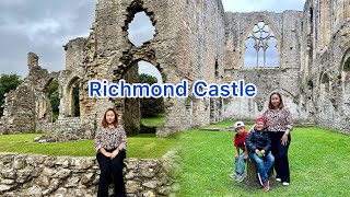 Visiting Richmond Castle North Yorkshire  life in Uk🇬🇧 Hari Karuna Rai [upl. by Bilski]