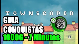 🎮 Townscaper  GAMEPASS  GUIA CONQUISTAS 1000G  EM 7 MINUTOS🎮 [upl. by Goth]