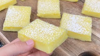 2 Citrons pour ce dessert frais et léger 🍮🍋 Sans beurre Sans farine et Sans gélatine [upl. by Aserat]