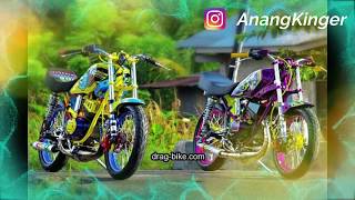 Rx King Modifikasi Air Brush  RX Special  Rx Series Modif [upl. by Nauqel]