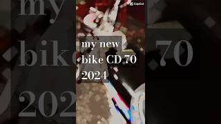 my new bike CD 70 2024  CD 70 2024 [upl. by Jereld366]