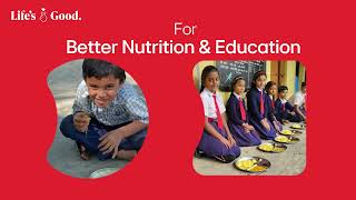 In collaboration with Akshaya Patra and Annapoorna Trust  Lifes Good Nutrition Program  LG India [upl. by Willdon479]