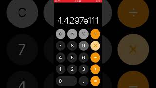 電卓で簡単にエラーを出す方法！電卓 エラー iphone [upl. by Forster]