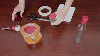 How to wax seal bottles with biodegradable sealing wax [upl. by Nirrej]