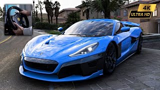 Rimac Nevera Forza Horizon 5  4090 RTX And 13900k Gameplay [upl. by Pamella]