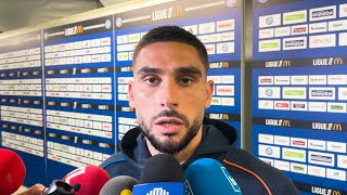 StrasbourgOM  Maupay quotjai le sentiment quils étaient plus agressifs que nous surtout en 1e MTquot [upl. by Ahsemrac]