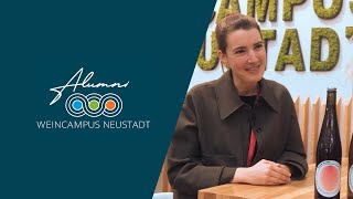 Absolventin Pauline BaumbergerBrand im Interview  ProWein 2023  Weincampus Neustadt [upl. by Dannica]