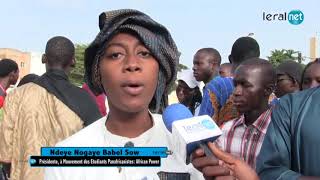 Ndeye Nogaye Babel Sow Présidente Mouvement des Etudiants Panafricanistes African Power [upl. by Nonek]